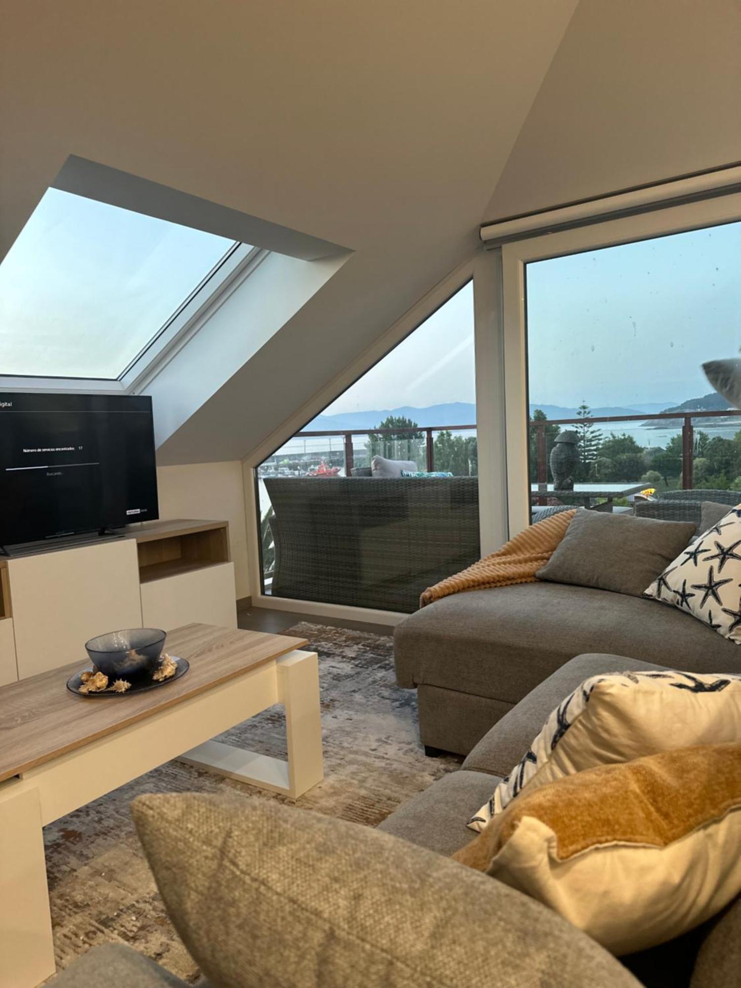 Atico Mirando O Mar Apartment Porto do Son Exterior photo