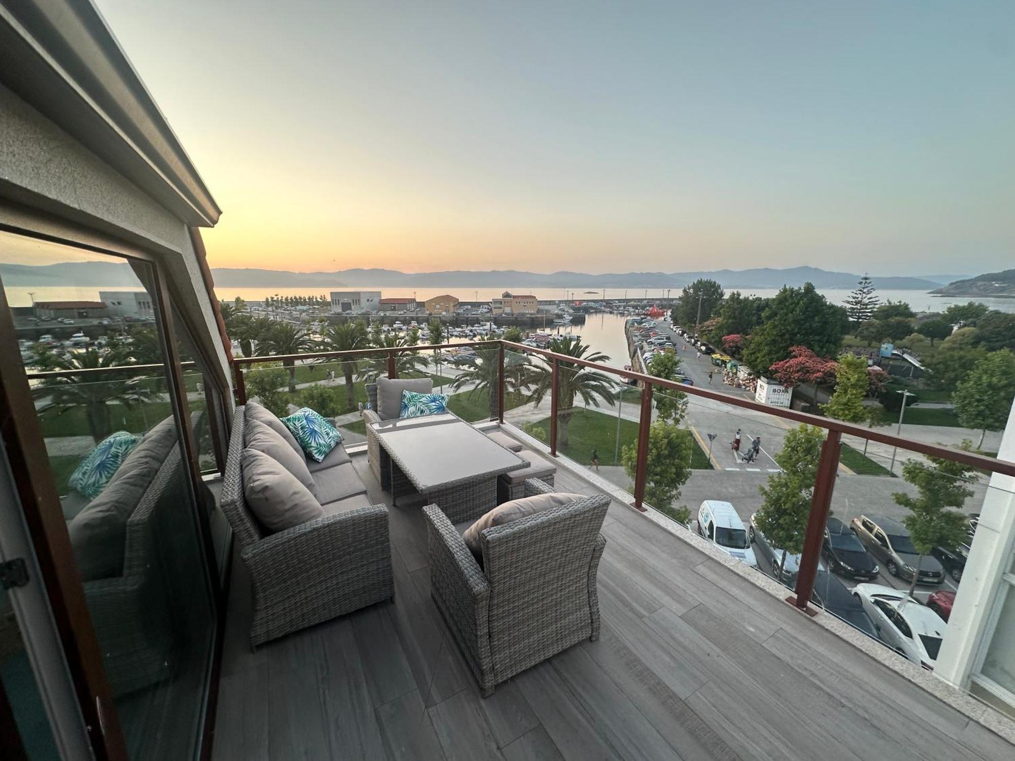 Atico Mirando O Mar Apartment Porto do Son Exterior photo