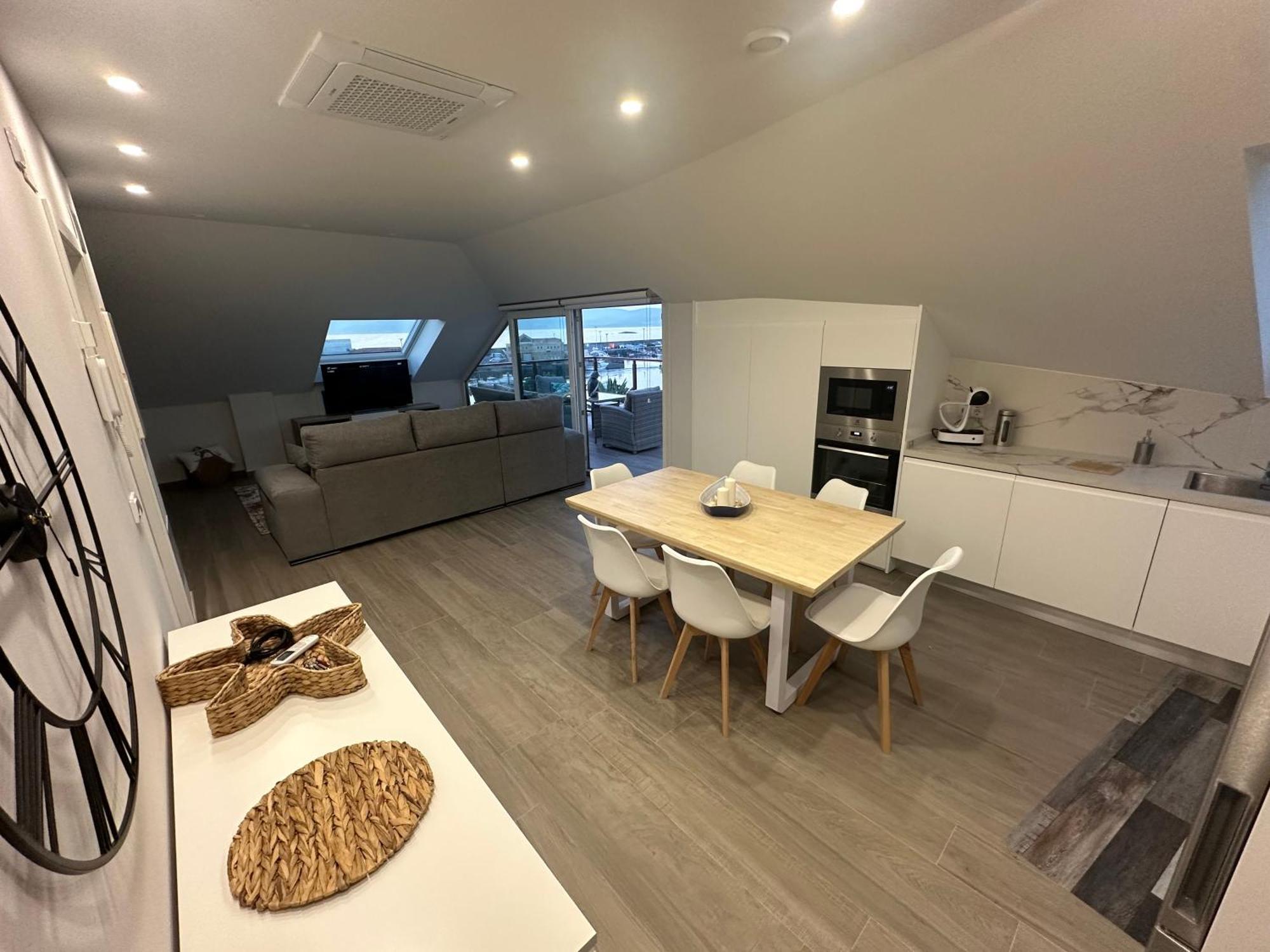 Atico Mirando O Mar Apartment Porto do Son Exterior photo